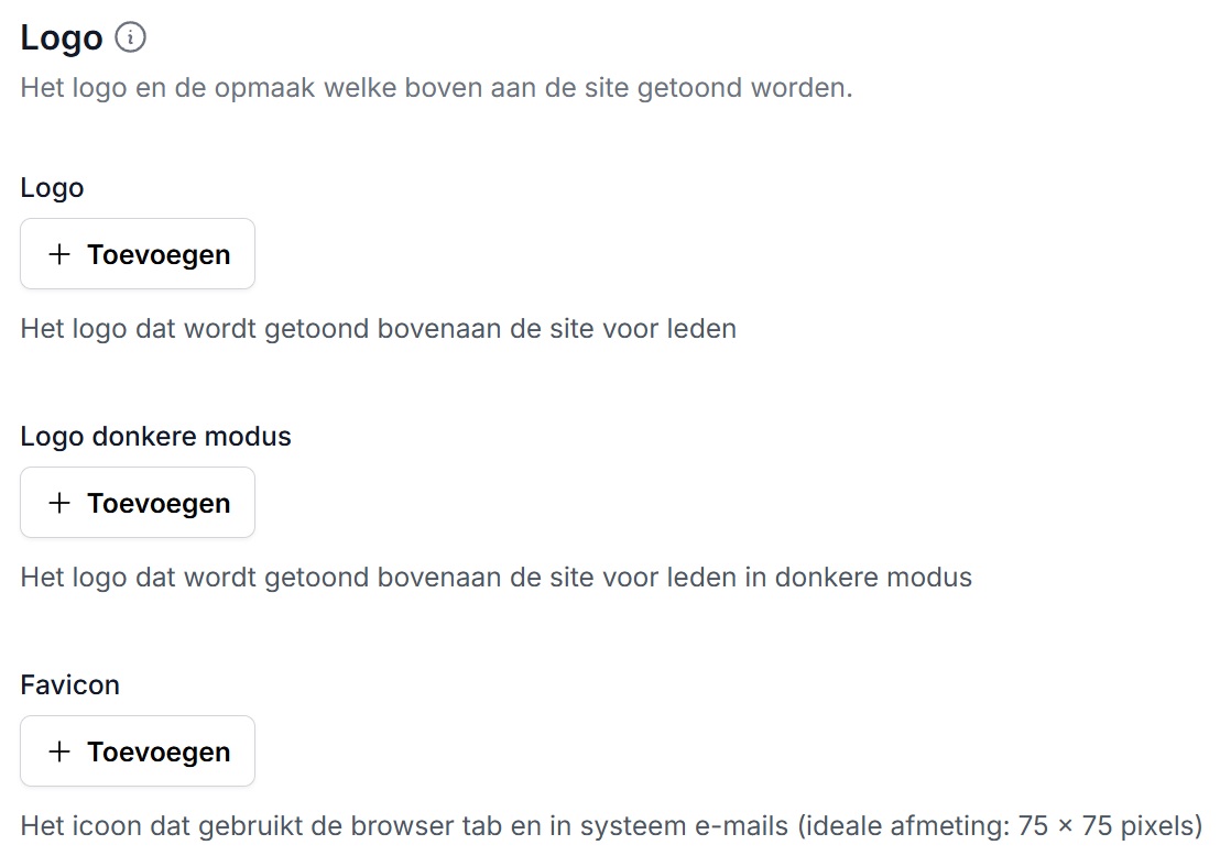 MemBirds logo toevoegen